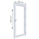 Ver imagem 3 de Porta de Alumínio de Giro com Vidro Temperado 215x90cm Lucasa Eccellente