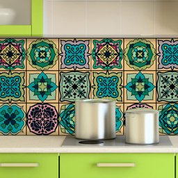 Adesivo de Azulejo Cantanhede 10x10 cm com 50un - 1