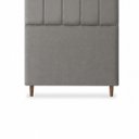 Ver imagem 5 de Cabeceira para Cama Solteiro Estofada 0,88 m Mel Vilajo: Suede Camurça