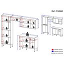 Ver imagem 4 de Cozinha Compacta Multimóveis Xangai Plus Fg2840 Multimóveis Branca