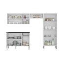 Ver imagem 5 de Cozinha Compacta Multimóveis Xangai Plus Fg2840 Multimóveis Branca