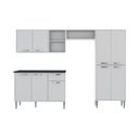 Ver imagem 1 de Cozinha Compacta Multimóveis Xangai Plus Fg2840 Multimóveis Branca