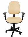 Ver imagem 1 de Cadeira Escritório Ergonômica NR17 Executiva Giratória Work Braços Ajuste Encosto e Altura
