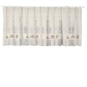 Ver imagem 2 de Cortina Vitro Renda Creme Coffee 2,00Larg X0,80 Alt