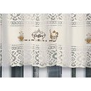 Ver imagem 4 de Cortina Vitro Renda Creme Coffee 2,00Larg X0,80 Alt