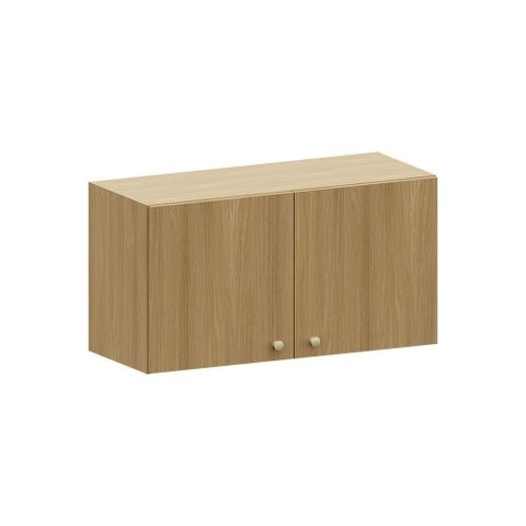 Armário Aéreo Geladeira 80cm 2 Pts Elegance Luciane Móveis Freijó/freijó Brasil
