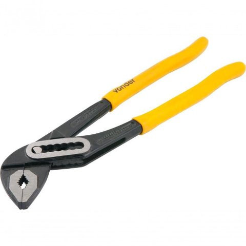 Alicate Bomba D'água 10" Cromo Vanádio Plastificado Vonder