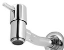 Ver imagem 2 de Torneira Reta Parede para Tanque Jardim Lavatório Metal 1/4v