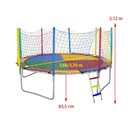 Ver imagem 4 de Cama Elastica de 3,66m Nacional Lona Colorida 4 cores Canguri