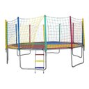 Ver imagem 1 de Cama Elástica 4,27m com 6 Pés Nacional Lona Colorida Profissional