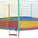 Ver imagem 2 de Cama Elástica 4,27m com 6 Pés Nacional Lona Colorida Profissional