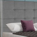 Ver imagem 6 de Cabeceira Queen 158 cm Berlin Veludo Cinza Soon
