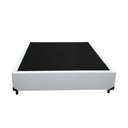 Ver imagem 1 de Cama Box Casal Branco Colchão Ortobom de Molas Ensacadas Airtech Springpocket