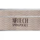 Ver imagem 6 de Cama Box Casal Branco Colchão Ortobom de Molas Ensacadas Airtech Springpocket