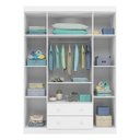 Ver imagem 3 de Quarto de Bebê com Berço Multifuncional Selena Branco Brilho – Phoenix