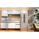 Ver imagem 3 de Cozinha Modulada Ambiente Line Composição 8 Supremo Freijó - Kits Paraná