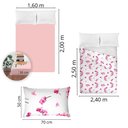 Ver imagem 5 de Jogo de Cama Queen Size 200 Fios Fiori - Larissa (7301)