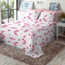 Ver imagem 2 de Jogo de Cama Queen Size 200 Fios Fiori - Larissa (7301)