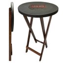 Ver imagem 2 de Mesa Bistrô Alta Dobrável de Madeira e Tampo Plástico 55cm Lojamfb® Bistrô Alta Dobrável Madeira