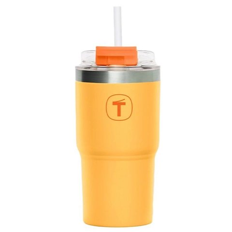 Copo Térmico Big T com Canudo 630ml Damasco Tupperware