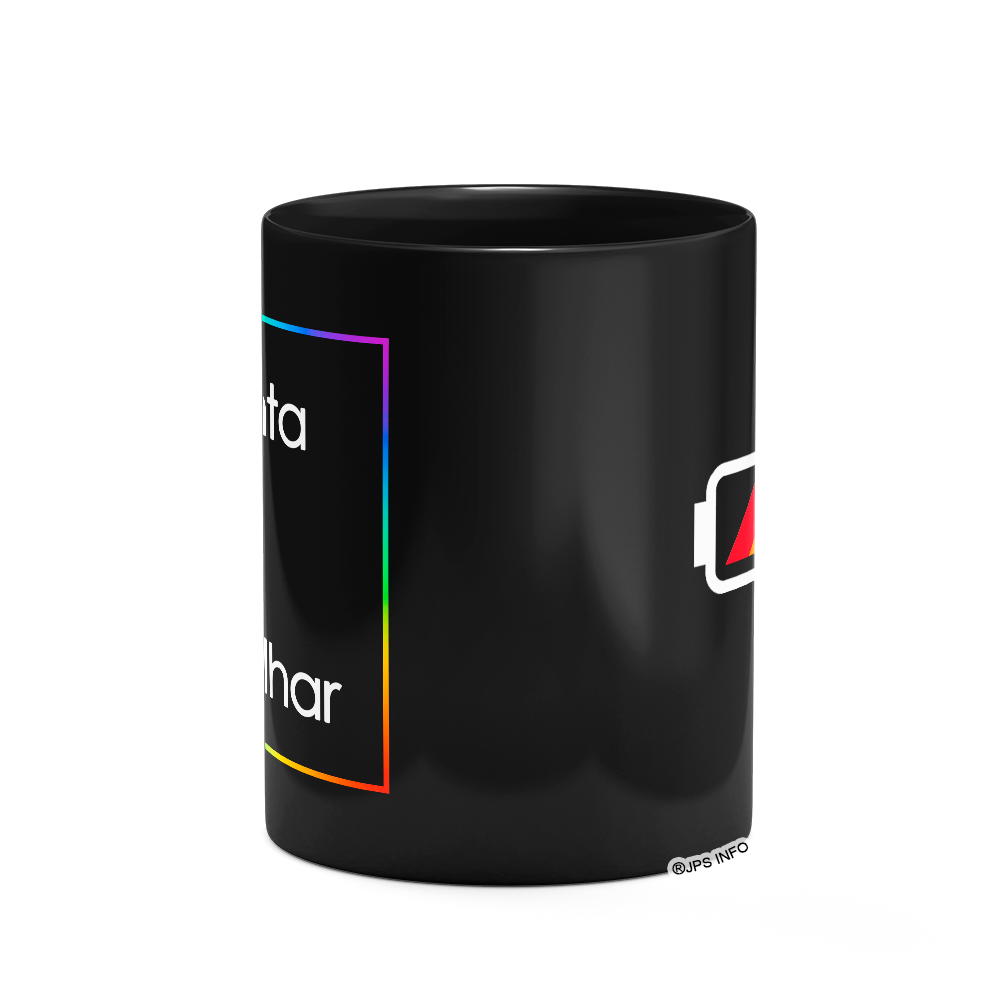 Caneca Lgbt - Levanta Gay - Preta - 3