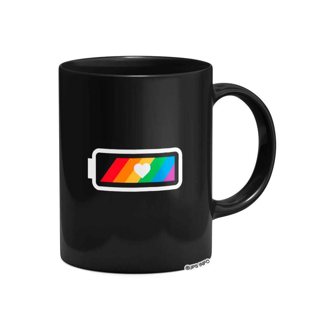 Caneca Lgbt - Levanta Gay - Preta - 2