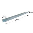 Ver imagem 2 de Calha Moldura C.33 2 Metro Galvanizada - 44 - Calhaforte
