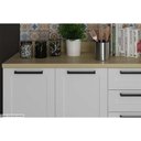 Ver imagem 5 de Gabinete de Cozinha Modulado Cz-3300 S/ Tampo C/ 2 Portas e 3 Gavetas 120cm Branco - Tecno Mobili