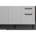 Ver imagem 7 de Gabinete de Cozinha Modulado Cz-3300 S/ Tampo C/ 2 Portas e 3 Gavetas 120cm Branco - Tecno Mobili
