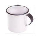 Ver imagem 2 de Caneca Xícara de 70ml Chá Café Esmaltadas Agata Cozinha Branca