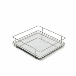 Bandeja com Espelho Decorativa P/ Maquiagem Banheiro Lavabo Pgb Bandeja Decorativa - 1
