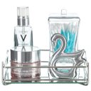 Ver imagem 4 de Bandeja com Espelho Decorativa P/ Maquiagem Banheiro Lavabo Pgb Bandeja Decorativa