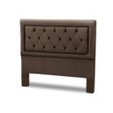 Ver imagem 4 de Cabeceira Cama Box King Estofada Madeira Belinha Reta:terracota