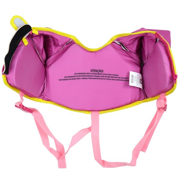 Boia Colete com Mangas Infantil Salva Vidas Rosa Belfix 89400 - 4