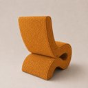Ver imagem 5 de Poltrona Decorativa Marina Bouclê Moscow Design Orgânico Moderno