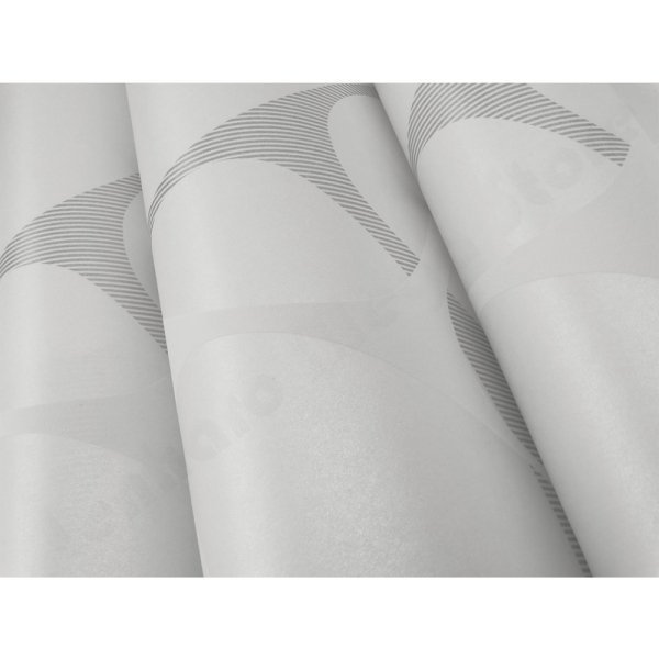 Papel de Parede - Branco Gelo com Arabescos Cinza - Rolo com 10m X 53cm - Lms-ppy-8121 - 4