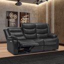 Ver imagem 2 de Sofá Reclinável Elétrica Sala de Cinema Oscar 3 Lugares com Massagem Aquecimento Entrada Usb/usb-c P
