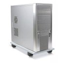 Ver imagem 3 de Suporte de Gabinete Cpu Computador Branco com Rodas em Mdf