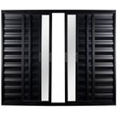 Ver imagem 1 de Janela de Alumínio Veneziana 6 Folhas Com Grade Anchieta Esquadrias 120 x 120cm