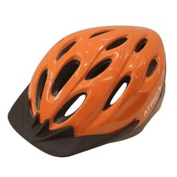 Capacete Multilaser Atrio MTB Laranja Com Led - Tamanho M -  - 1