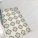 Ver imagem 1 de Adesivo para Banheiro Box Pastilha Bege Antiderrapante Lavável Colacomigo Adesivo Piso Box 1,20 X 1,