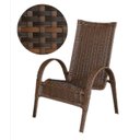 Ver imagem 3 de Kit 2 Cadeiras Paris Area Externa, Jardim Junco Bronze