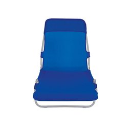 Cadeira Espreguiçadeira Textiline - Azul Marinho Mor - 3