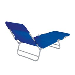 Cadeira Espreguiçadeira Textiline - Azul Marinho Mor - 2