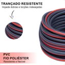 Ver imagem 2 de Mangueira de Jardim Black 15m Slim com Gatilho Reforçada:preto