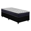 Ver imagem 1 de Conjunto Box Solteiro: Colchão Anatômico Ortobom D45/ep Airtech 150 Ortopilow + Base Crc Courano