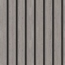 Ver imagem 3 de Papel de Parede Adesivo Ripado Madeira Acinzentada Rolo 12m