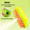 Ver imagem 3 de Escova Autolimpante 3 em 1 para Pets a Vapor