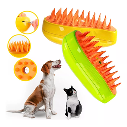 Escova Autolimpante 3 em 1 para Pets a Vapor - 2