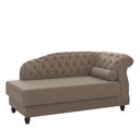 Ver imagem 3 de Conjunto Cabeceira Florenze Queen 1,60cm Chaise Sirius Luxo Larbelle Moveís